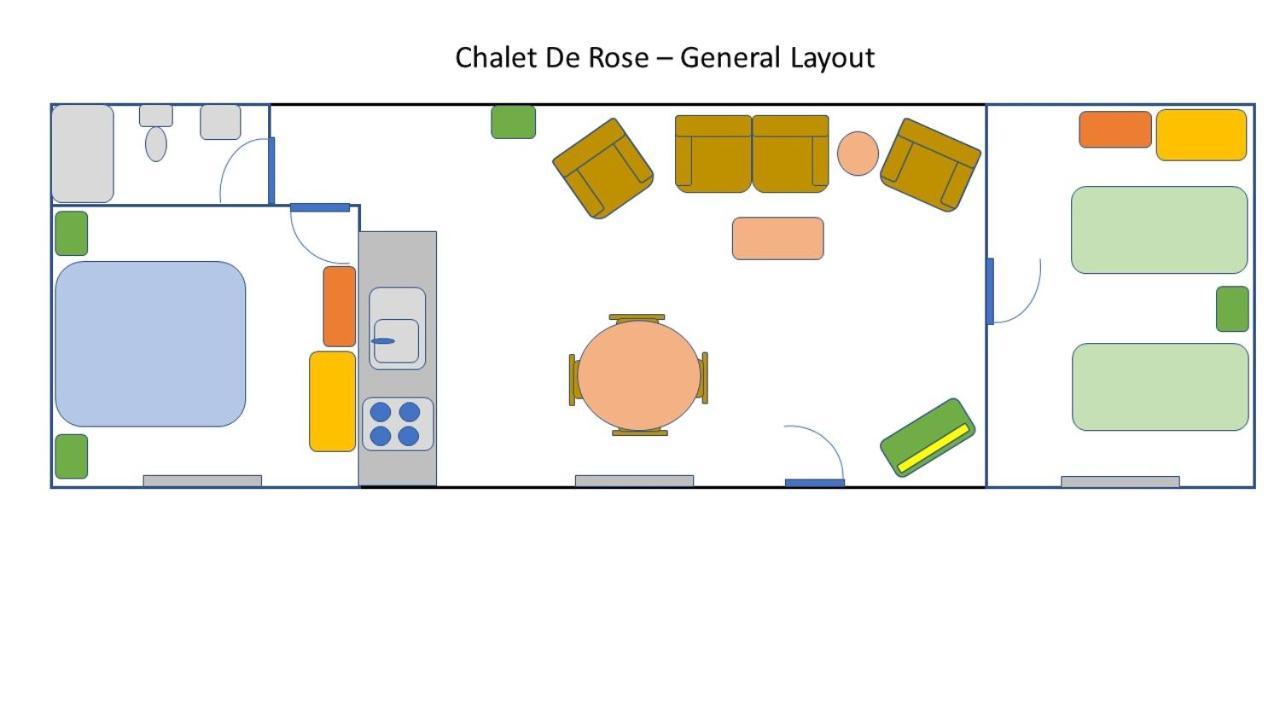 הוילה Moutier-Malcard Chalet De Rose מראה חיצוני תמונה